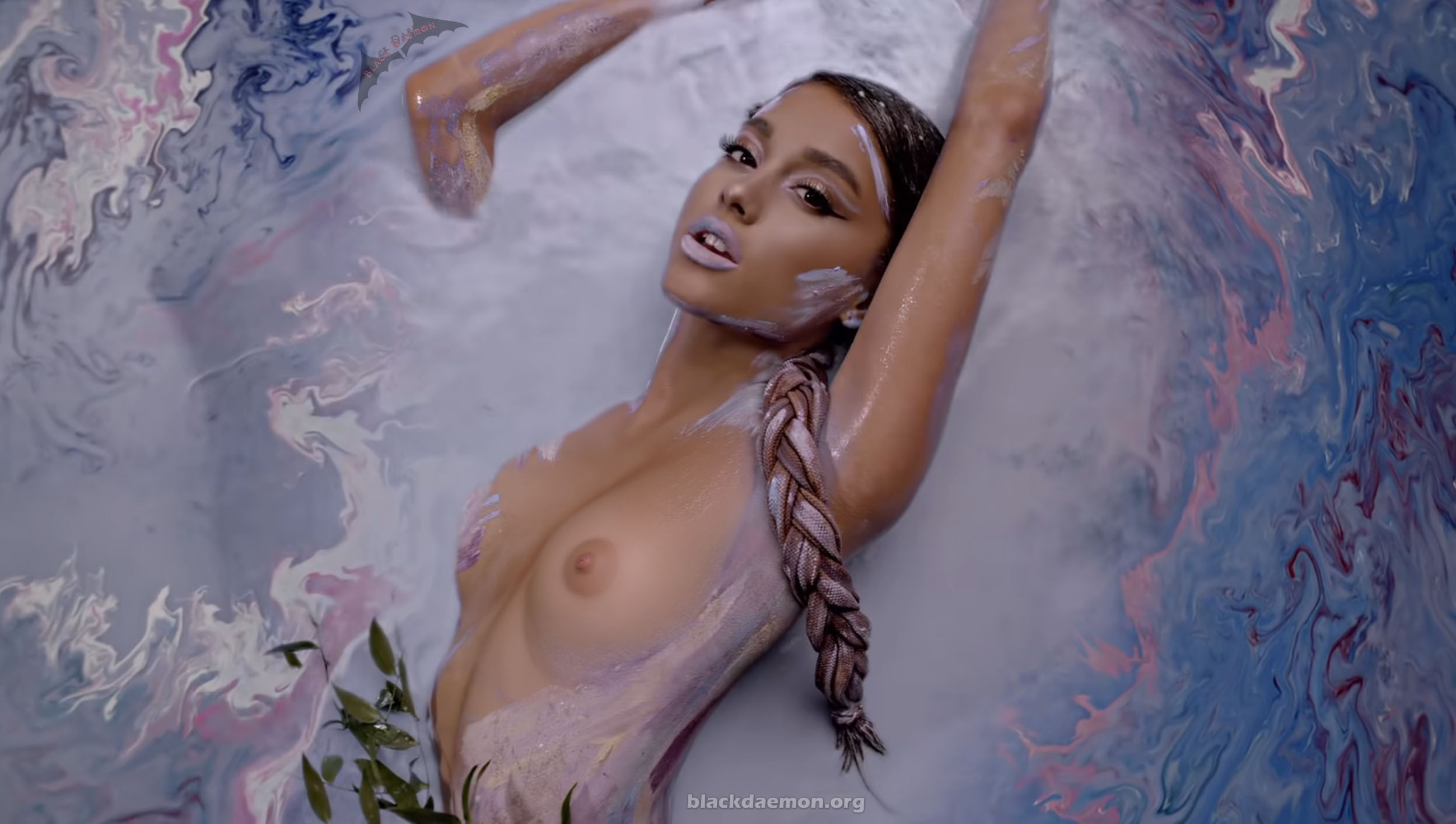 Ariana Grande topless