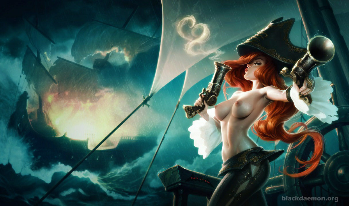 LOL, League of Legends girls topless