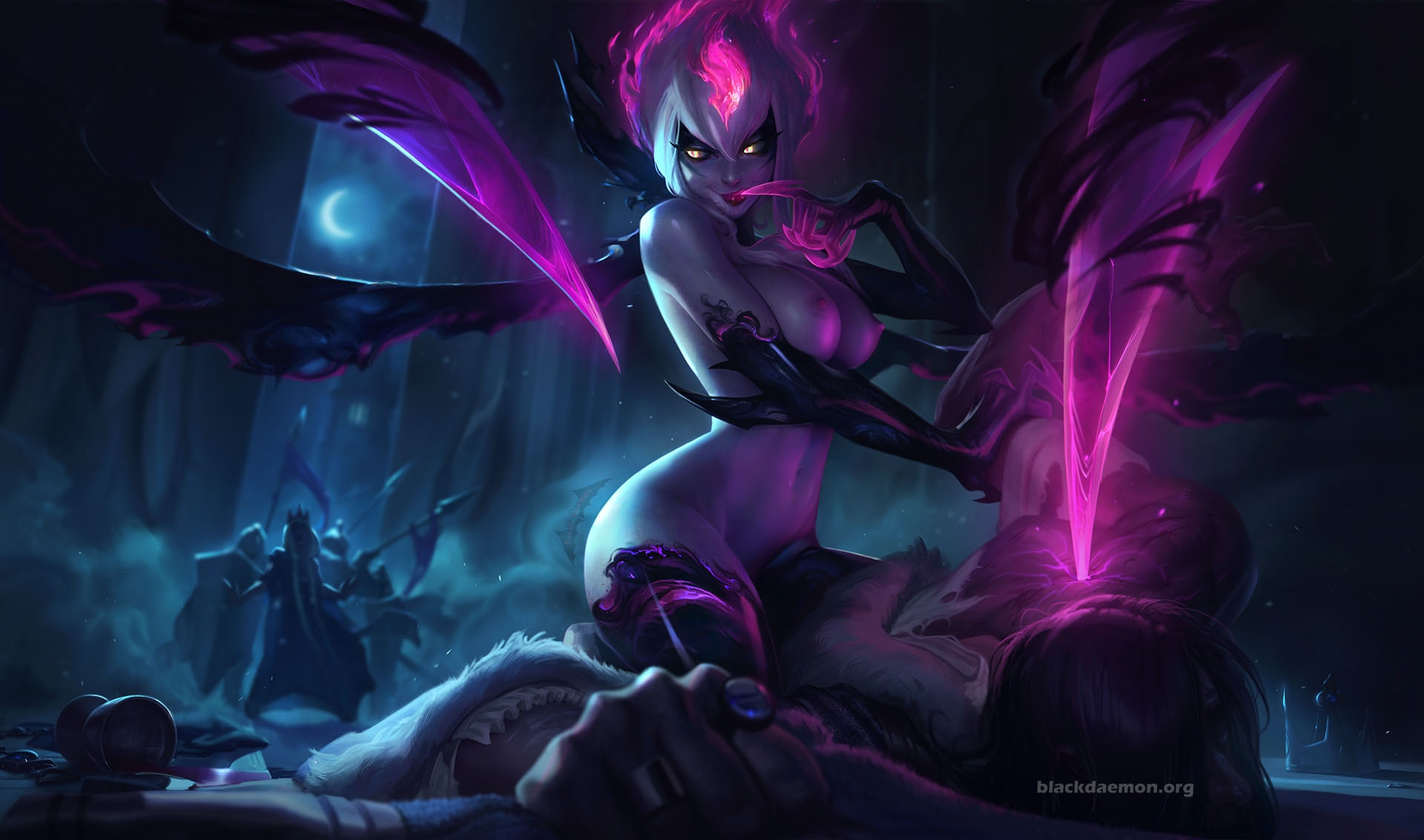 LOL, League of Legends girls topless