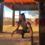 Leah Lewis topless, selfie