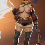 Squirrel Girl topless from Marvel Rival